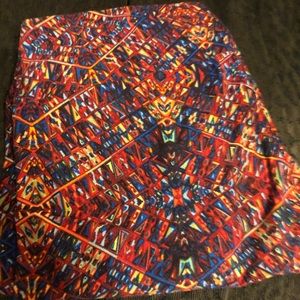 Stained Glass Window Printed Lularoe TC Leggings